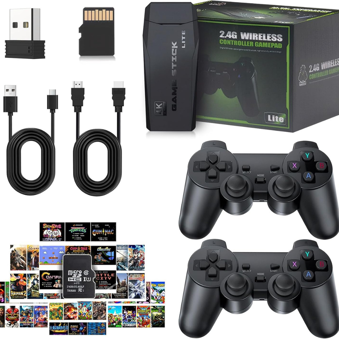 Consola Retro 4K – Plug & Play +10,000 Juegos