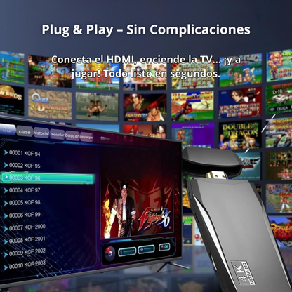 Consola Retro 4K – Plug & Play +10,000 Juegos