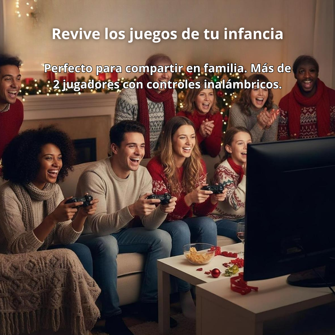 Consola Retro 4K – Plug & Play +10,000 Juegos